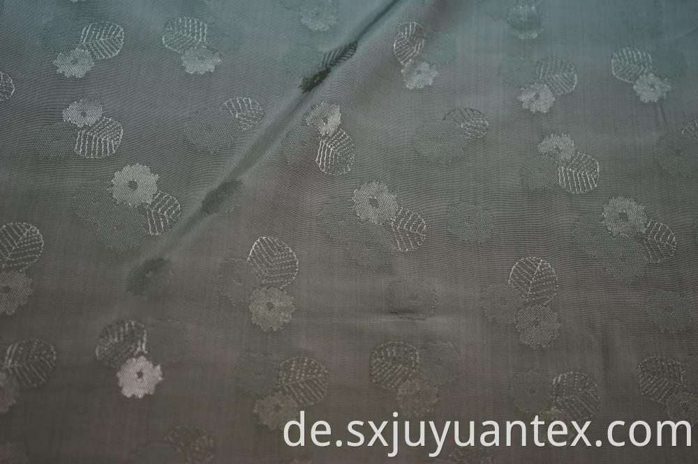 Viscose Flower Jacquard Fabric